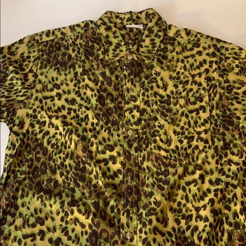 Lularoe Michael Leopard Animal Print Shirt NWT. - Picture 1 of 8